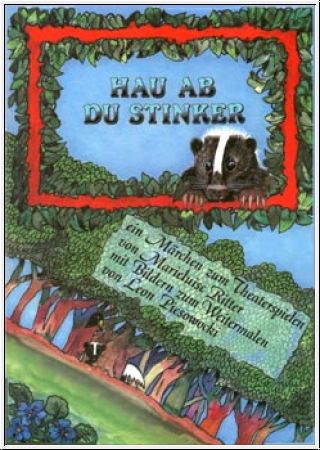 Hau ab du Stinker Lese- und Malbuch